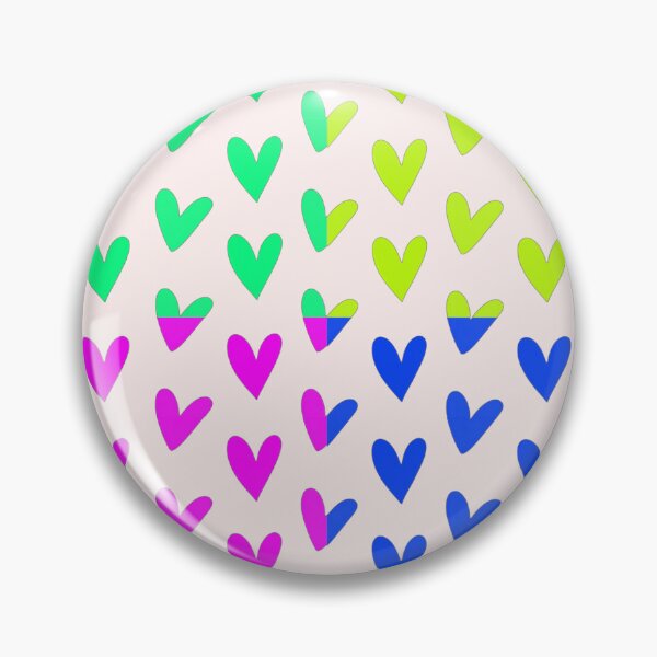 Item preview, Pop Art Heart Pattern – Colorful and Loud (Version 2) designed and sold by Vision Illustrated.