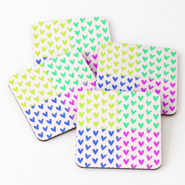 Item preview, Pop Art Heart Pattern – Colorful and Loud (Version 2) designed and sold by Vision Illustrated.