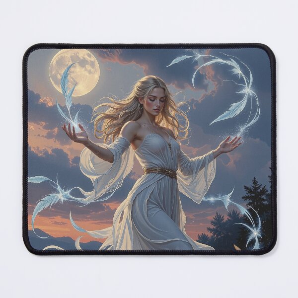 Item preview, Moonlit Dancer — Spirit of the Sky Feathers designed and sold by DiceWay.