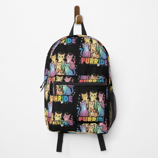 Item preview, Purride Cat Pride Ally LGBT Rainbow Animal Pet Lover designed and sold by SpeedyPrints.