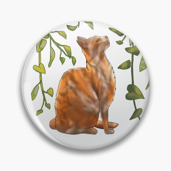 Item preview, Cat Mango and Plants designed and sold by MaddieJoint.