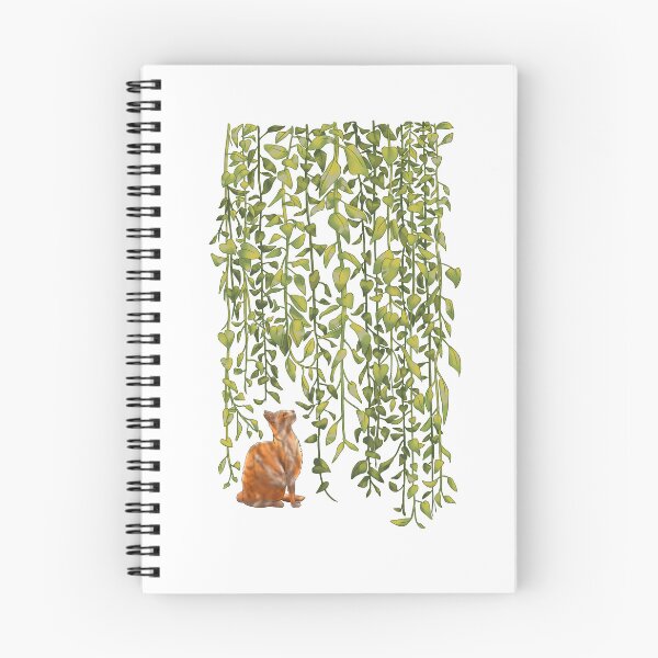 Item preview, Cat Mango and Plants designed and sold by MaddieJoint.