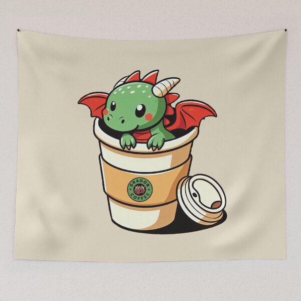 Item preview, Winged Coffee Buddy designed and sold by Scaryzz.