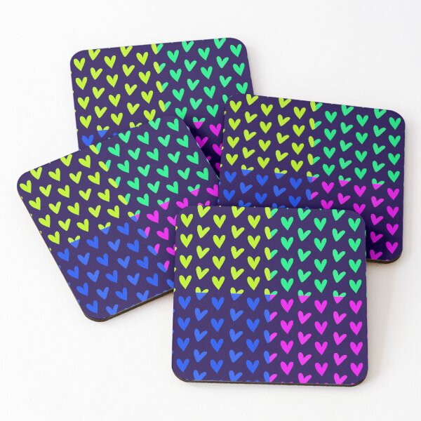Item preview, Pop Art Heart Pattern – Colorful and Loud (Version 3) designed and sold by Vision Illustrated.
