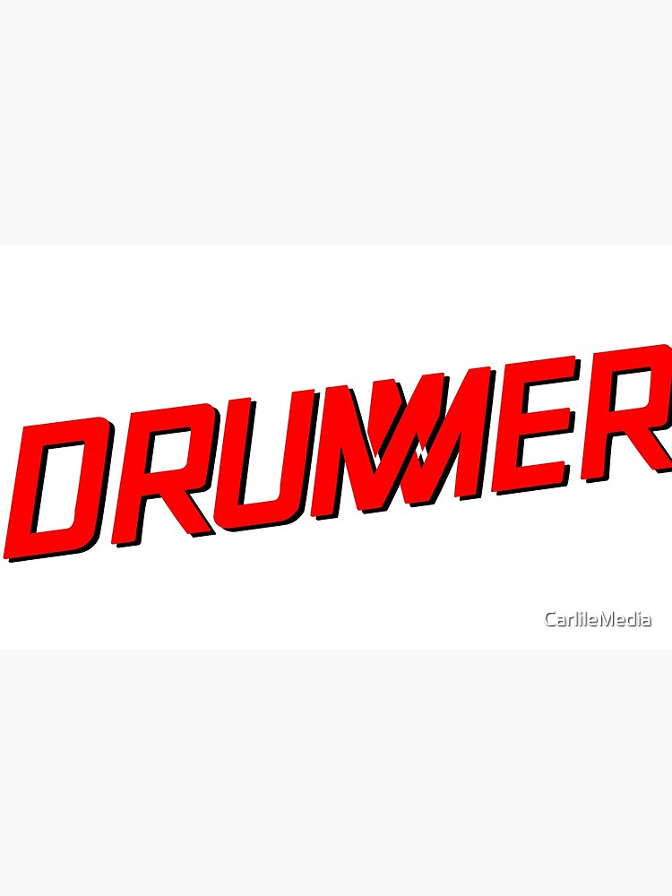 DRUMMER Logo by CarlileMedia