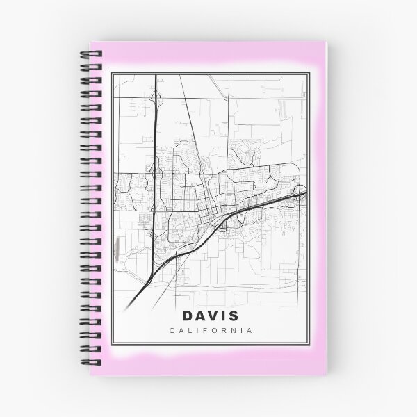 Item preview, Mapa minimalista de Davis designed and sold by Tamas Das.