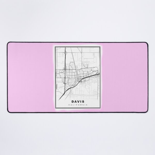 Item preview, Minimalist Davis Map designed and sold by Tamas Das.