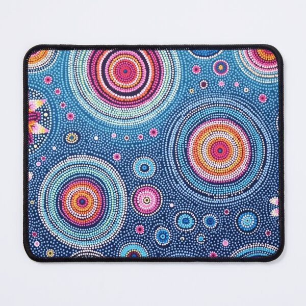 Item preview, Aboriginal Inspired Dot Art - Favorite Floral Garden designed and sold by GrinGalore.