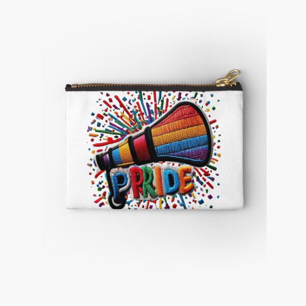 Item preview, LOUD Pride Patch – Rainbow Megaphone Energy Drop Falcon-Premium Cool Trendy Best Gift designed and sold by Imaginarium of Chaos falcon88 .