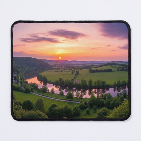 Item preview, Serene landscape at sunset designed and sold by javierana71.