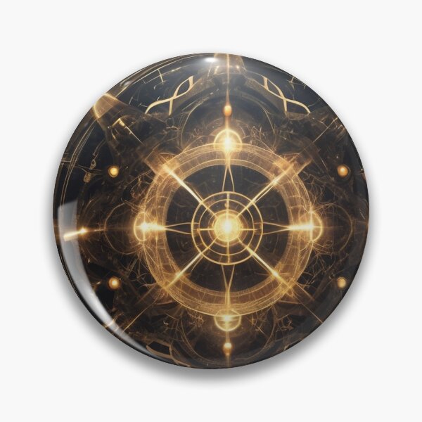 Item preview, Golden Astral Compass designed and sold by VA Design.