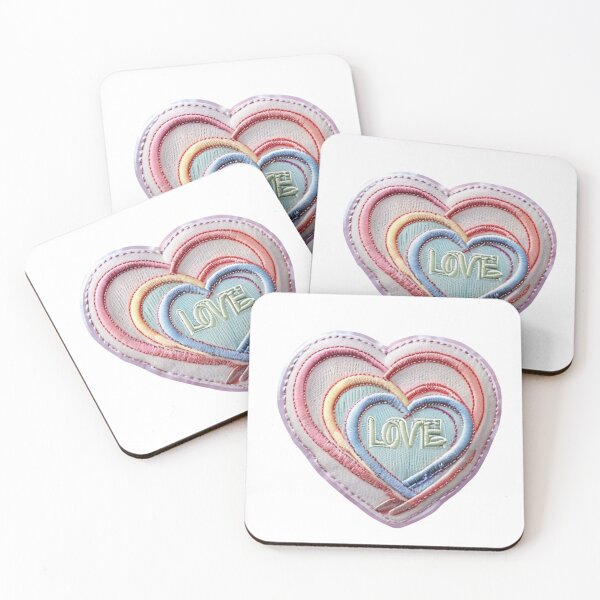 Item preview, LOVE Emblem – Rainbow Heart Threaded Drop Falcon-Frequency Drop-Premium Cool Trendy Best Gift designed and sold by Imaginarium of Chaos falcon88 .