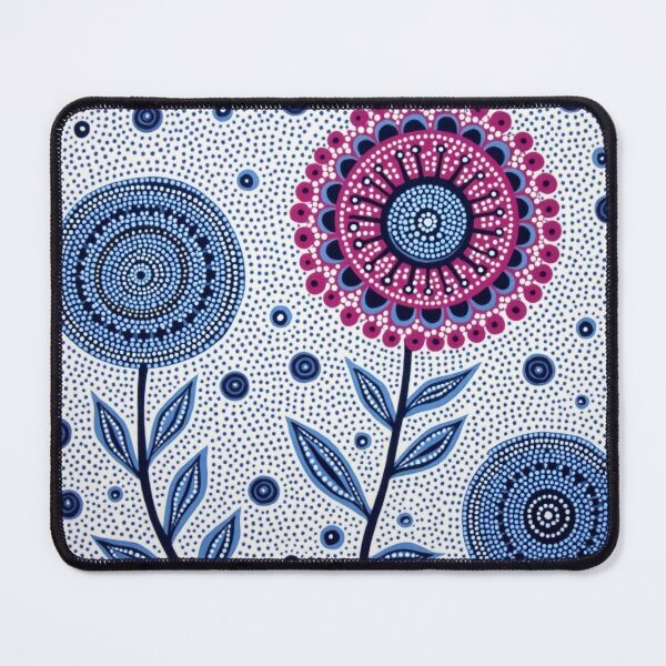 Item preview, Aboriginal Inspired Dot Art - Flowerets designed and sold by GrinGalore.