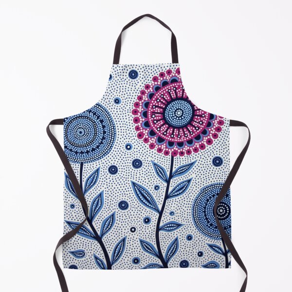 Item preview, Aboriginal Inspired Dot Art - Flowerets designed and sold by GrinGalore.