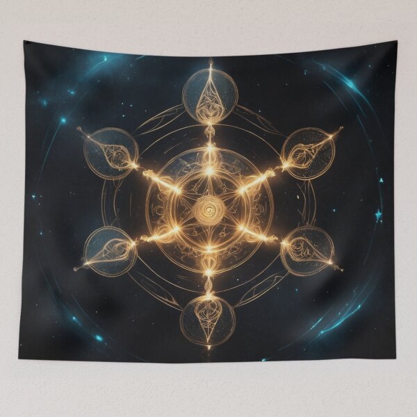 Item preview, Golden Astral Compass# designed and sold by VA Design.