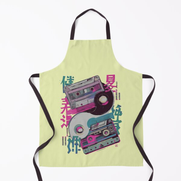 Item preview, Retro Mixtape Yin Yang Art designed and sold by RockFireMerch.