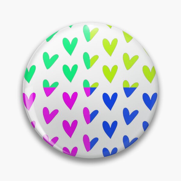 Item preview, Pop Art Heart Pattern – Colorful and Loud (Version 4) designed and sold by Vision Illustrated.