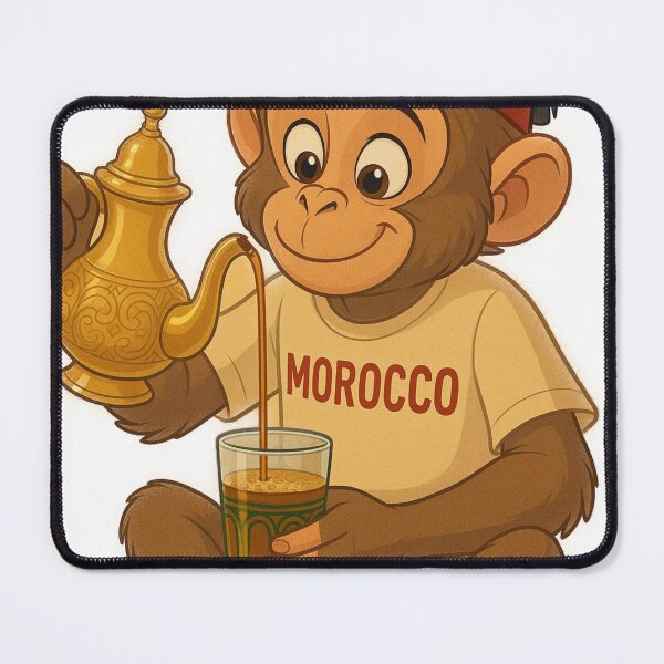 Item preview, Moroccan Monkey – Pouring Atay with Style designed and sold by hlldz.