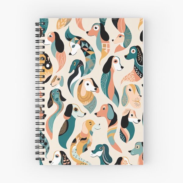 Item preview, Trendy Dogs pattern designed and sold by Vintage Designs +.