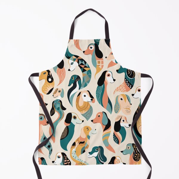 Item preview, Trendy Dogs pattern designed and sold by Vintage Designs +.