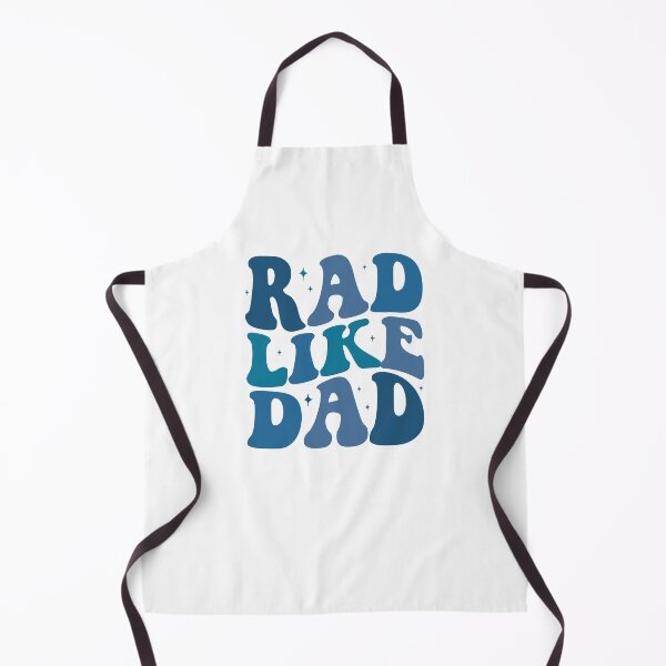 Item preview, Rad Like Dad Groovy Blue Letter Design designed and sold by XuanhieuBp.