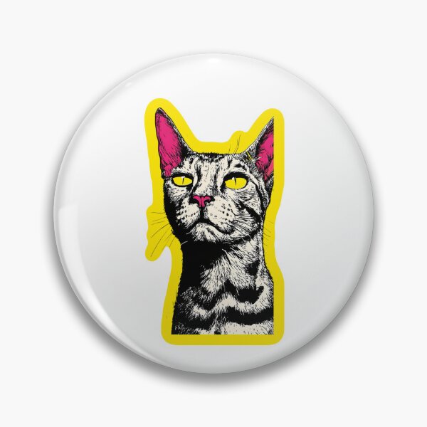 Artikelvorschau, Gelangweilte Bengalkatze im Punkstil entworfen und verkauft von Nikoprapra.