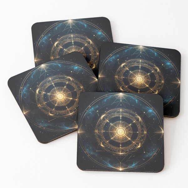 Item preview, Golden Astral Compass## designed and sold by VA Design.