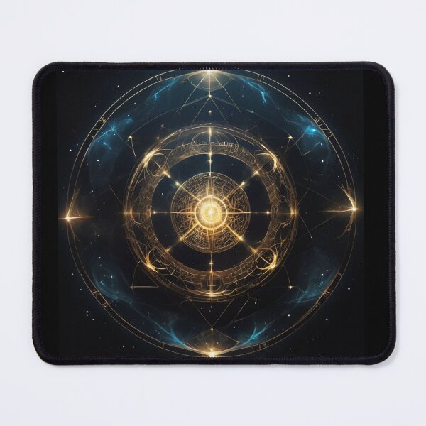 Item preview, Golden Astral Compass## designed and sold by VA Design.