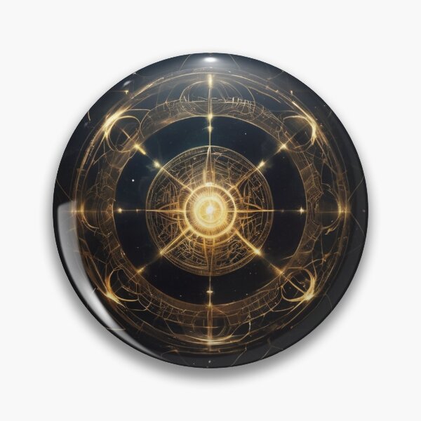 Item preview, Golden Astral Compass## designed and sold by VA Design.
