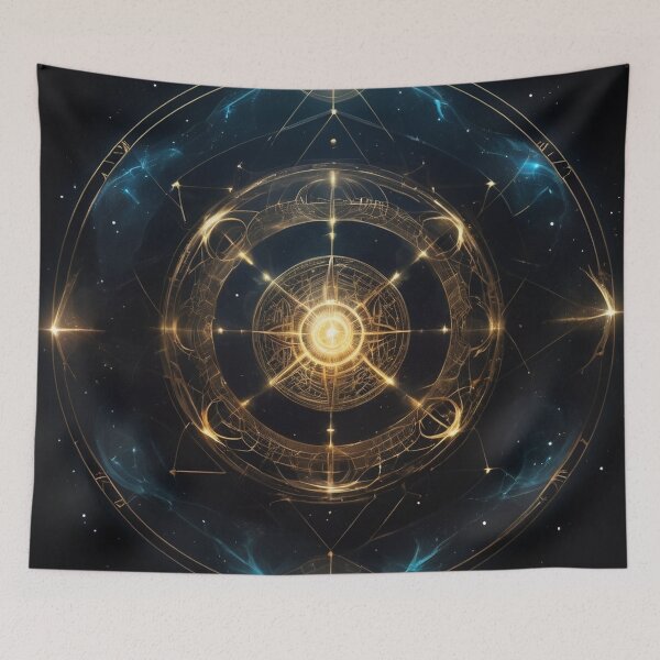Item preview, Golden Astral Compass## designed and sold by VA Design.