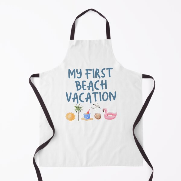 Item preview, My First Beach Vacation Cute Baby Summer Design designed and sold by XuanhieuBp.