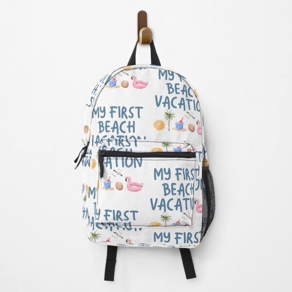 Item preview, My First Beach Vacation Cute Baby Summer Design designed and sold by XuanhieuBp.