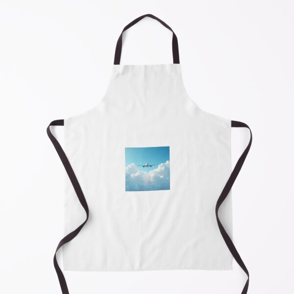 Item preview, An aeroplane flying in the blue sky with white clouds designed and sold by dabingboshi.