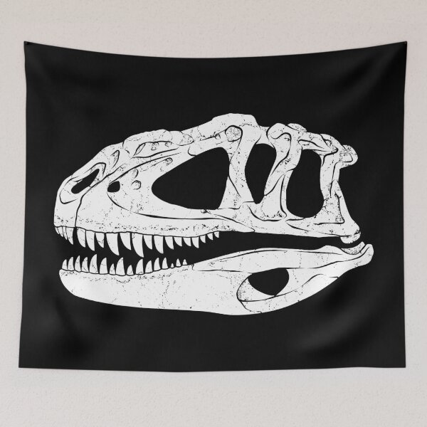 Item preview, Yangchuanosaurus fossil skull designed and sold by NicGrayGraphic.