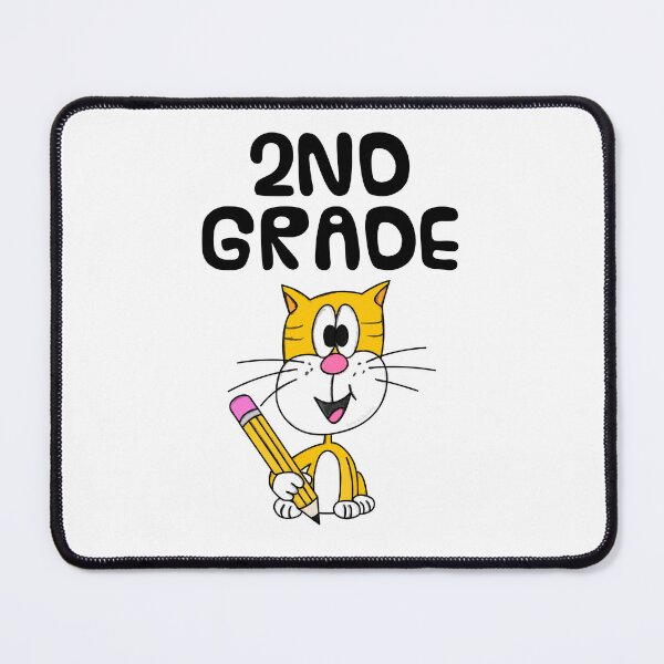Item preview, School Cat 2nd Grade Teacher, Back To School designed and sold by doodlerob.