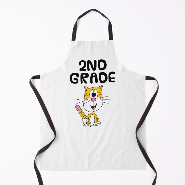 Item preview, School Cat 2nd Grade Teacher, Back To School designed and sold by doodlerob.