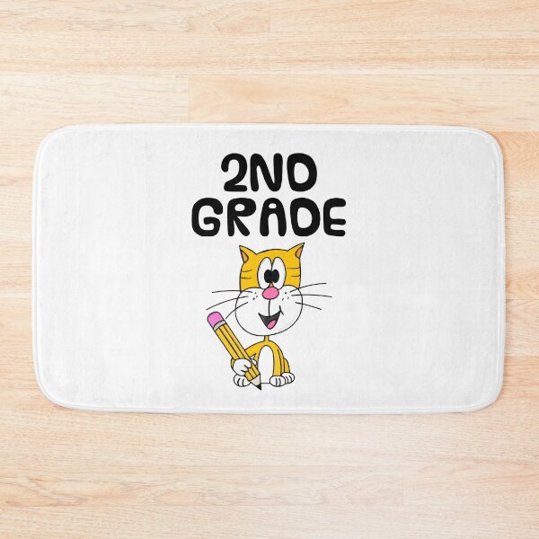 Item preview, School Cat 2nd Grade Teacher, Back To School designed and sold by doodlerob.