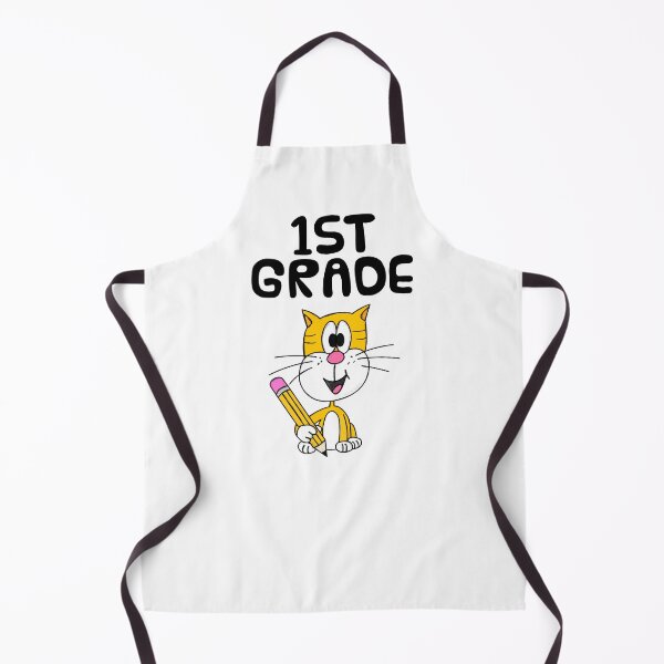 Item preview, School Cat 1st Grade Teacher, Back To School designed and sold by doodlerob.