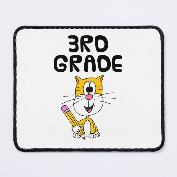 Item preview, School Cat 3rd Grade Teacher, Back To School designed and sold by doodlerob.