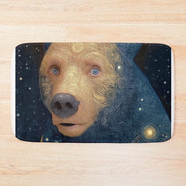 Item preview, Bear's Starry Night designed and sold by Tobias1969.