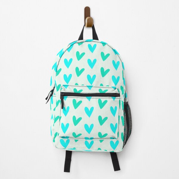 Item preview, Heart pattern in mint green designed and sold by Vision Illustrated.