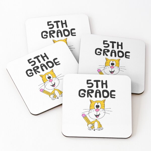 Item preview, School Cat 5th Grade Teacher, Back To School designed and sold by doodlerob.