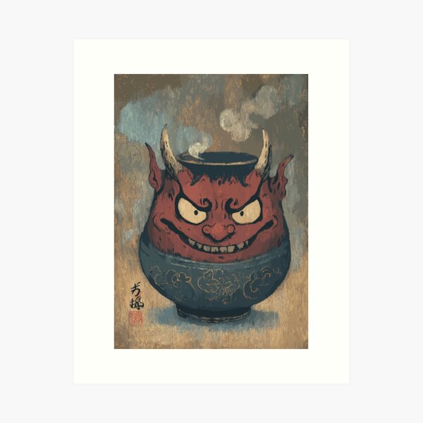 Item preview, Shapeshifter Obake Yokai designed and sold by bapupa.