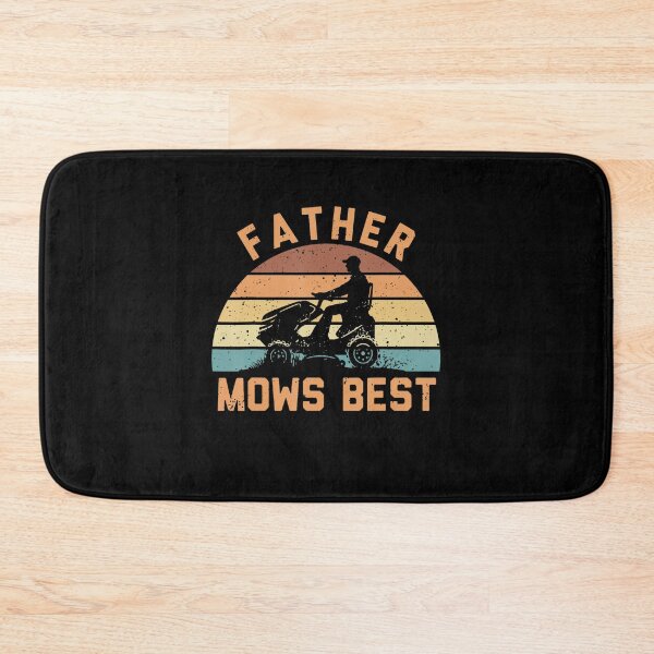 Item preview, Father Mows Best Funny Riding Mower Retro Mowing Dad designed and sold by Arfurneauxt.