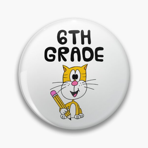 Item preview, School Cat 6th Grade Teacher, Back To School designed and sold by doodlerob.