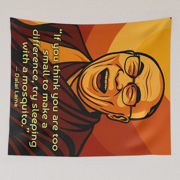 Item preview, Funny quote by Dalai Lama designed and sold by eebee00.