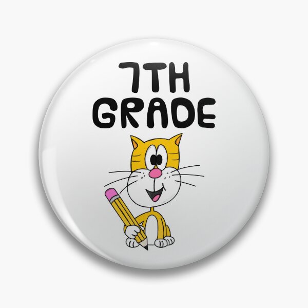 Item preview, School Cat 7th Grade Teacher, Back To School designed and sold by doodlerob.