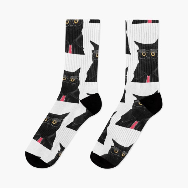 Item preview, Stylish black cat designed and sold by Valeriya Korenkova Kodamorkovkart.