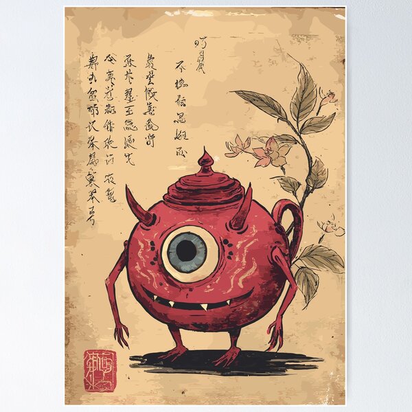 Item preview, Japanese Folklore Obake Yokai designed and sold by bapupa.