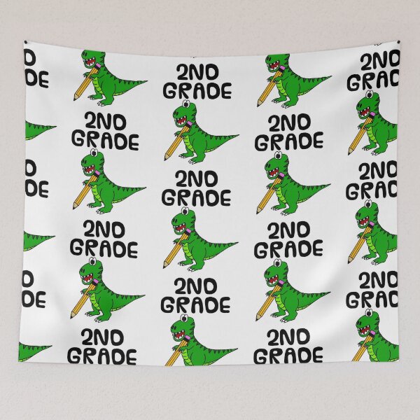 Item preview, School Dinosaur T-Rex 2nd Grade Teacher, Back To School designed and sold by doodlerob.